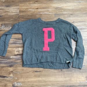 NWOT RARE VICTORIA’S SECRET PINK VARSITY SWEATER